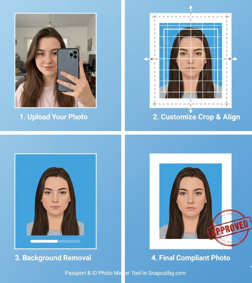 visa photo creator, free online image editing tools, Passport photo maker online free, step by step tutorial, Terms of Service Template Free